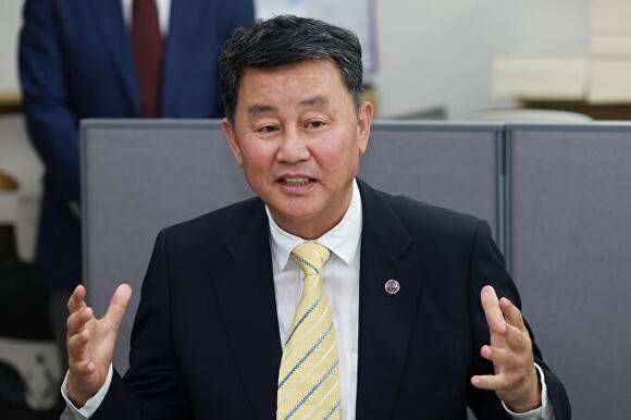 김용수 충북도립대학교 총장. [사진=충북도]