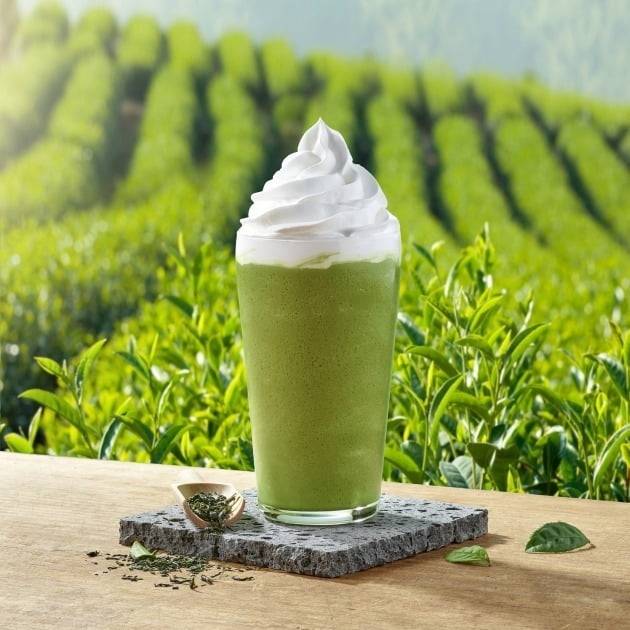 스타벅스 코리아는 시즌 메뉴였던 '말차 라떼·프라푸치노'를 상시 판매 음료로 재출시했다. / 사진=한경 DB