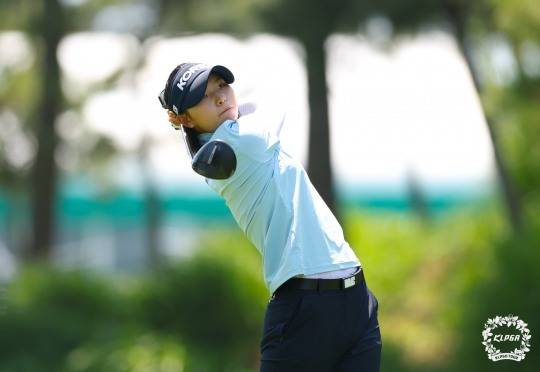 박서진의 티샷. 사진[연합뉴스]