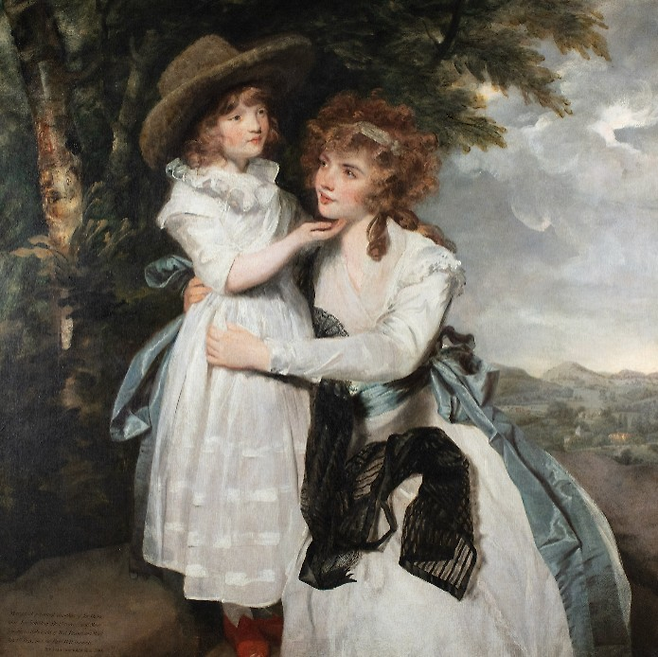 Joshua Reynolds [Miss Cocks and Her Niece], 1789–90 ©English Heritage