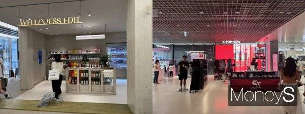 성수N 매장에는 웰니스 전문관과 K팝 특화존이 마련돼 있다./사진=김다정 기자