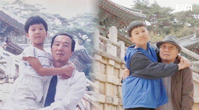 도경완이 마이크를 들고 방송을 진행하는 모습