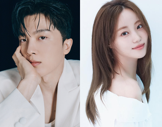 결혼을 발표한 가수 겸 기타리스트 적재(왼쪽)과 아나운서 출신 방송인 허송연. 각 소속사 제공