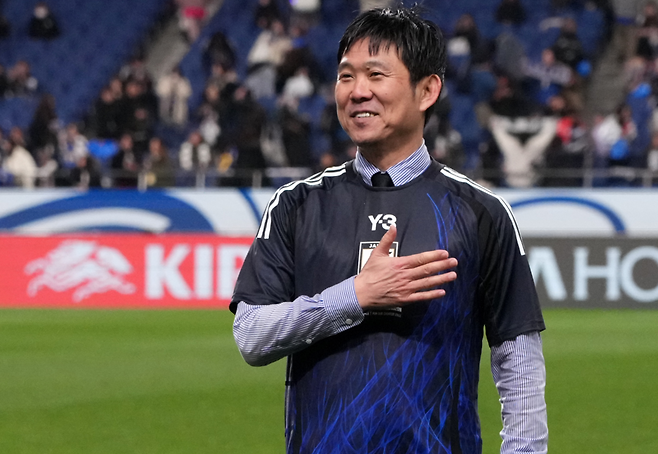 일본남자축구대표팀 사령탑 모리야스 하지메 감독. 게티이미지
