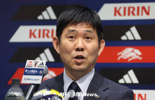 모리야스 하지메 일본 축구대표팀 감독. /AFPBBNews=뉴스1