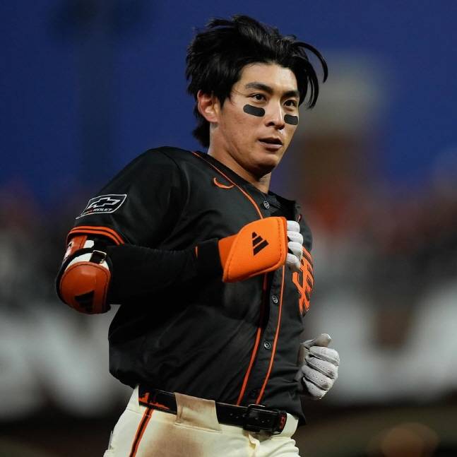 이정후. /사진=샌프란시스코 자이언츠 공식 SNS