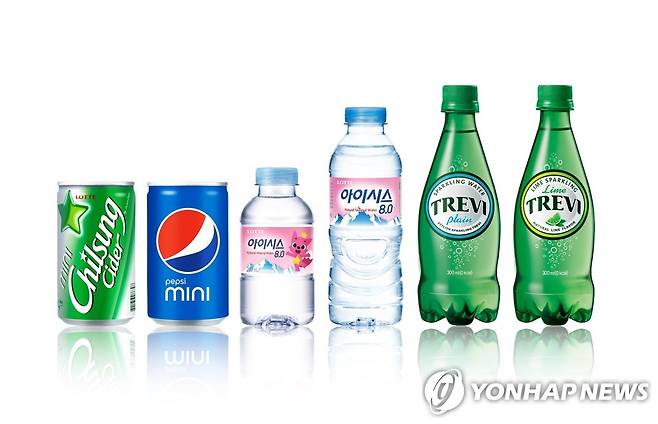 소용량 음료 제품 [롯데칠성음료 제공]