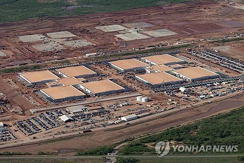 오픈AI와 오라클의 '스타게이트' 협력으로 건설 중인 미국 텍사스주 애빌린의 데이터센터 부지 항공 사진
[로이터 연합뉴스 자료사진. 재판매 및 DB 금지]
