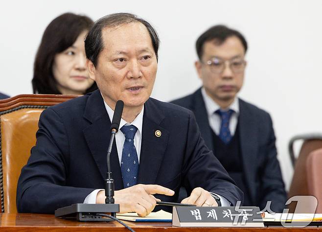 이완규 법제처장. 2025.4.9/뉴스1 ⓒ News1 이재명 기자