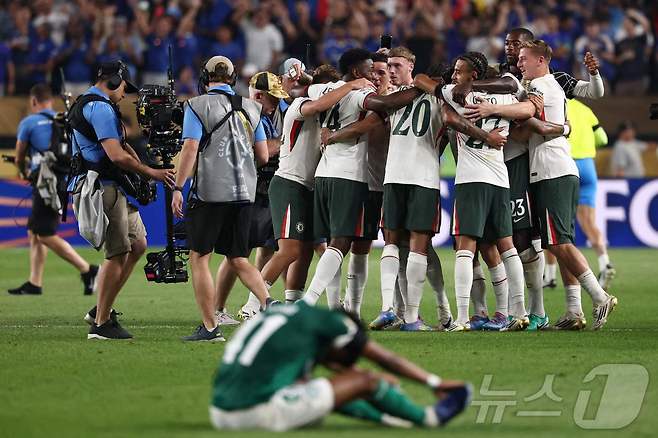 FIFA 클럽 월드컵 준결승에 진출한 첼시. ⓒ AFP=뉴스1