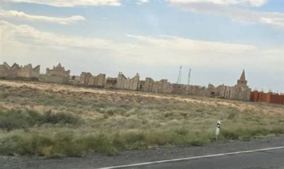 카자흐족 공동묘지 전경. [사진=윤영선]