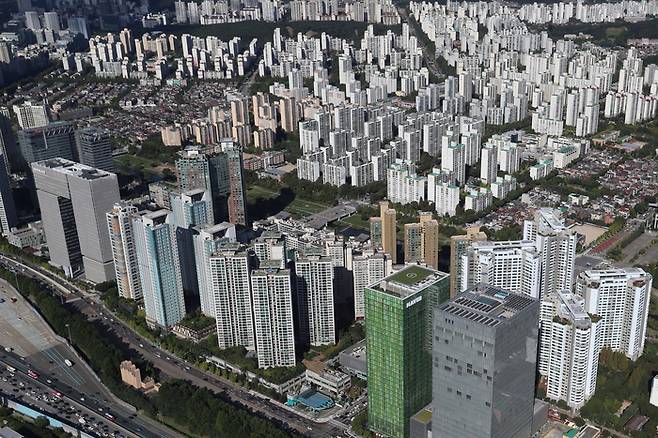 경기도 성남 분당신도시 전경. (매경DB)