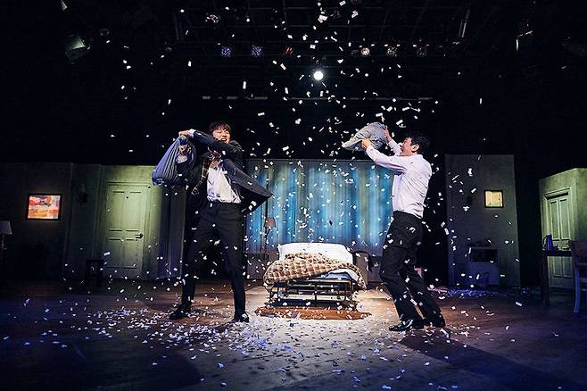 연극 '킬 미 나우' 공연 모습. (사진=연극열전 제공) *재판매 및 DB 금지