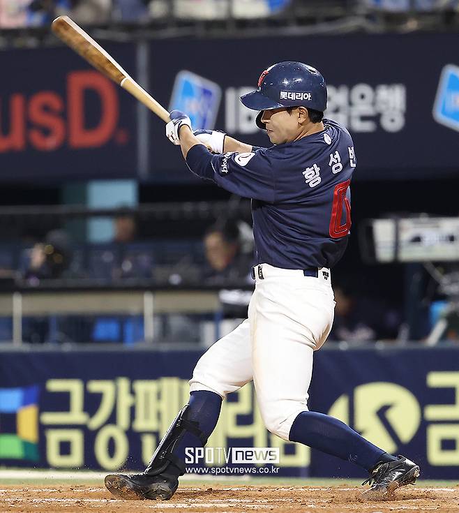 ▲ 8일 1군 엔트리에 합류할 예정인 황성빈 ⓒ곽혜미 기자