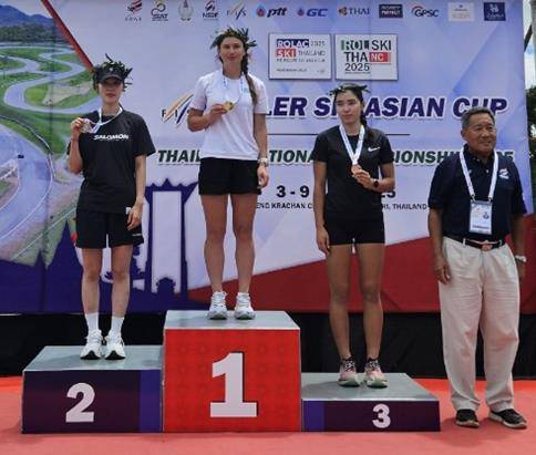 여자부 준우승한 제상미(왼쪽) [대한스키협회 제공. 재판매 및 DB 금지]