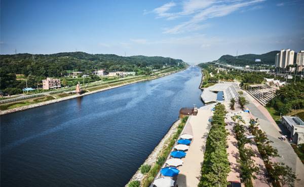 경인아라뱃길. [경인방송DB]