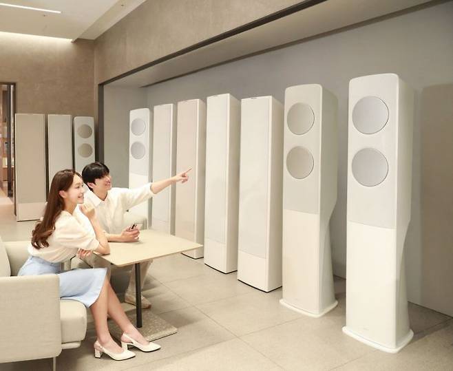 삼성 에어컨 제품.