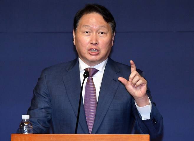 최태원 SK그룹 회장. 사진=강은구 한국경제신문 기자