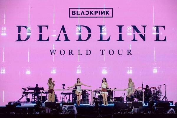 6일 고양 일산서구 고양종합운동장 주경기장에서 ‘BLACKPINK WORLD TOUR  IN GOYANG’을 개최했다. / 사진=YG엔터테인먼트