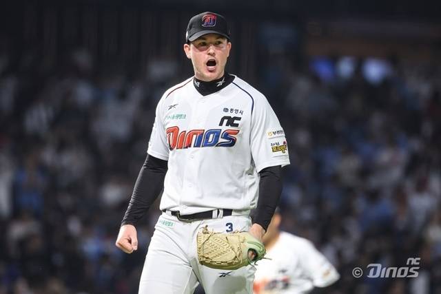 라일리는 6일 창원 SSG전에서 쾌투했다. 사진=NC 제공