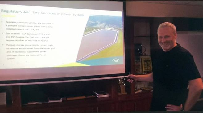 PGE의 야첵 아로노프스키(Jacek Aronowski) 수력발전부 이사 /사진=최경민 기자