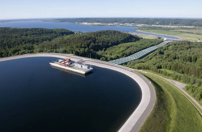 폴란드 자르노비에츠 양수발전소 전경/사진=PGE