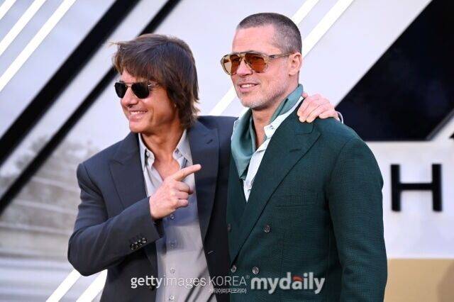 톰 크루즈, 브래드 피트./게티이미지코리아