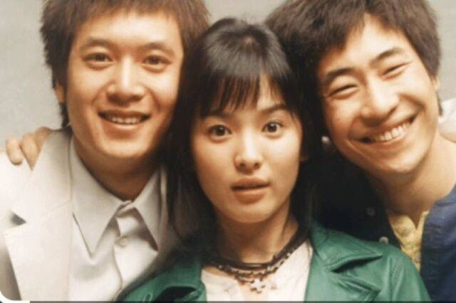 왼쪽부터 조현재, 송혜교, 류승범 / 조현재 인스타그램