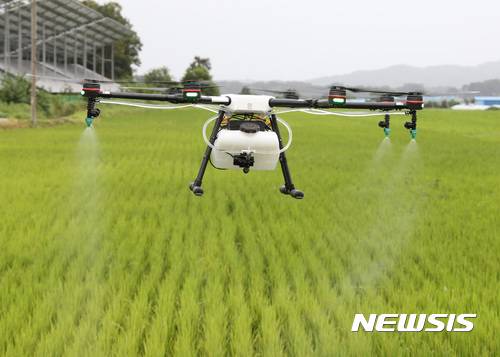 해당 방제용 드론 사진은 본문 기사와 직접 관련 없음. (사진=뉴시스DB) photo@newsis.com