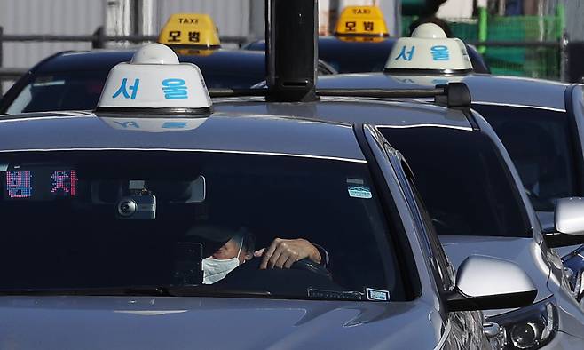 서울역 택시승차장 모습. 연합뉴스