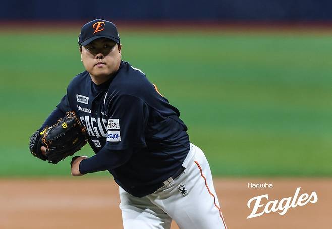한화 류현진은 6일 고척 키움전을 앞두고 1군에서 말소됐다. 그는 전반기 왼쪽 내전근을 다치기도 했다. 휴식 차원의 1군 말소다. 사진제공｜한화 이글스