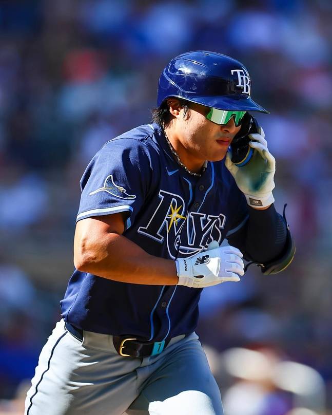 김하성. /사진=탬파베이 레이스 공식 SNS