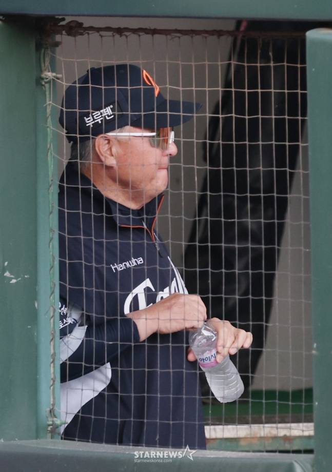 한화 김경문 감독. /사진=김진경 대기자