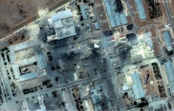 6월 22일 미국의 공습으로 파괴된 이란 이스파한 핵시설. 뉴시스