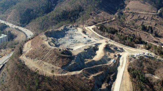 거제 행정타운 조성 부지 [거제시 제공. 재판매 및 DB 금지]