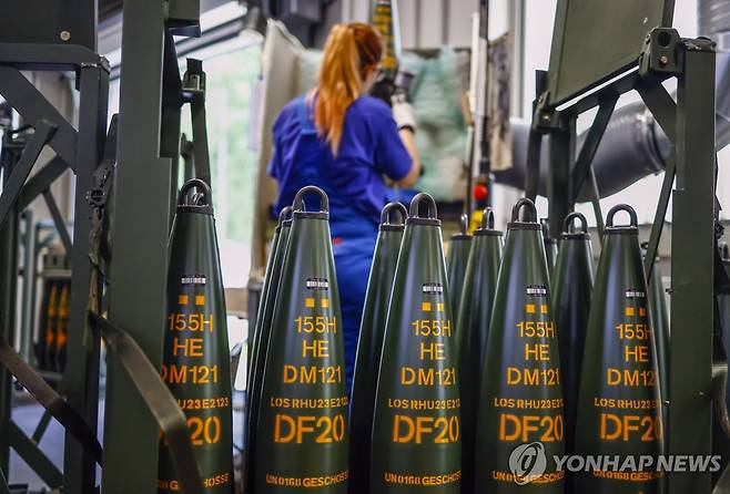 155mm 포탄 [EPA 연합뉴스 자료사진]