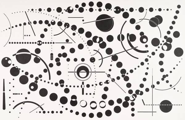 경남도립미술관 새 전시 〈앤 아티스트 2025 : 새로운 담지자〉에서 볼 수 있는 방상환 작가의 '무제(리듬)'. /경남도립미술관