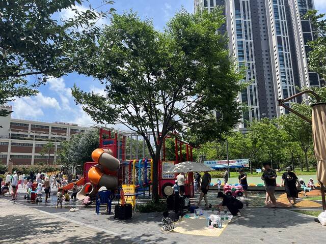 수창공원 어린이 물놀이장. 대구 중구청 제공