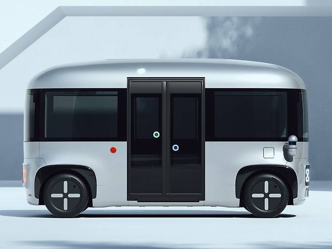 경북 경산소재 기업으로 2020~2024년 국가R&D연구비 수주 집계 2위에 랭크된 <주>오토노머스에이투지가 개발한 자율주행차 'ROii'. <오토노머스에이투지 제공>