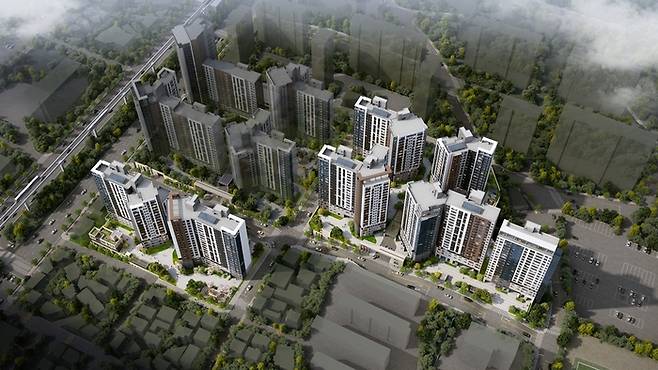 대구 수성구 '범어 2차 아이파크' 조감도. <HDC현대산업개발 측 제공>