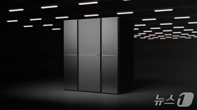 아이온큐의 100큐비트급 양자컴퓨터 '템포'(KISTI 제공) /뉴스1