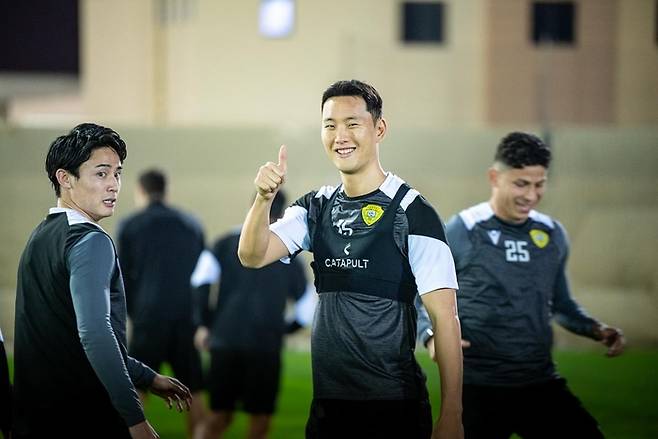 K리그1 울산HD로 복귀하는 정승현. 사진 | 알 와슬 SNS