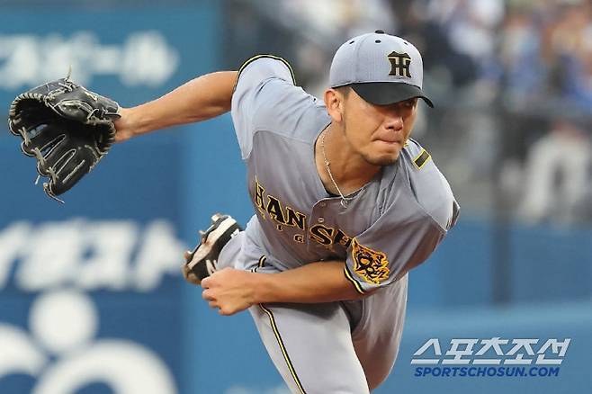 한신 좌완 이토는 6일 요코하마를 상대로 7이닝 1실점 호투를 했다. 최근 3경기 연속 선발승을 올렸다. 사진캡처=한신 타이거즈 SNS