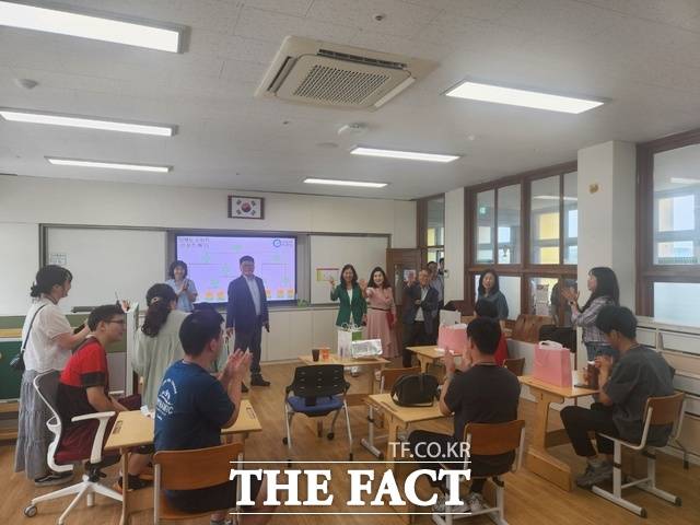 5일 공주정명학교에서 도내 특수교육 학생들을 대상으로 '2025 충남 장애학생 e-페스티벌'이 진행되고 있다. /충남도교육청