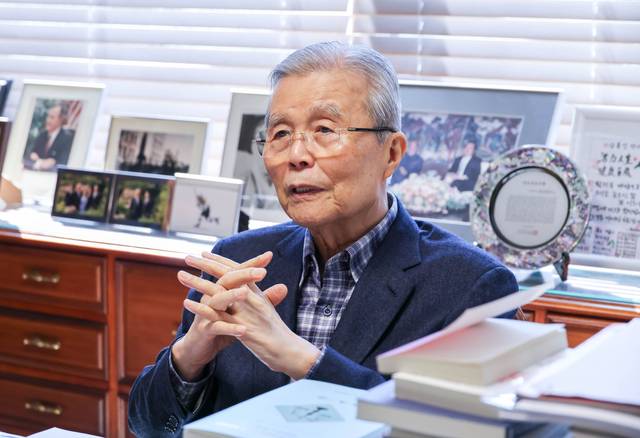 김종인 전 국민의힘 비상대책위원장. 이슬기기자 9904sul@