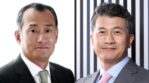 (왼쪽부터) 장세주 동국제강 회장과 장세욱 부회장. 동국홀딩스 제공