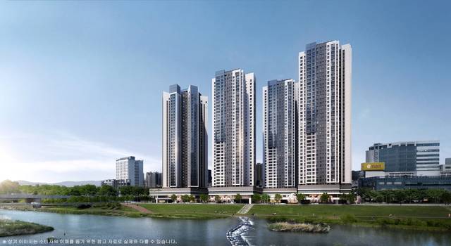 해링턴 스퀘어 리버파크 투시도