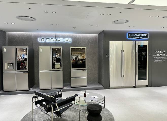 LG전자의 초프리미엄 빌트인 가전 브랜드 ‘시그니처 키친 스위트’. LG전자 제공