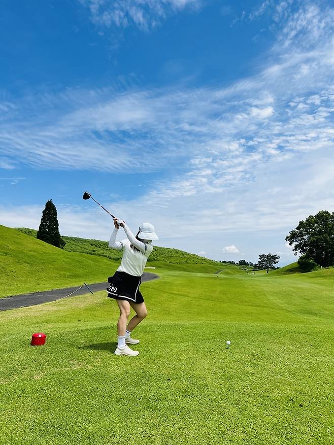 일본 골프장에서 라운드를 즐기고 있는 한국인 골퍼. [사진=테라투어]