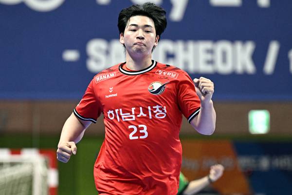 사진 2023-24시즌 107골에서 이번 시즌 170골을 넣으며 일취월장한 하남시청 박광순, 사진 제공=한국핸드볼연맹